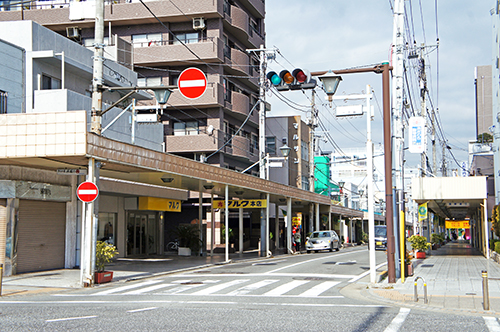 国道255線から国道1号線へ