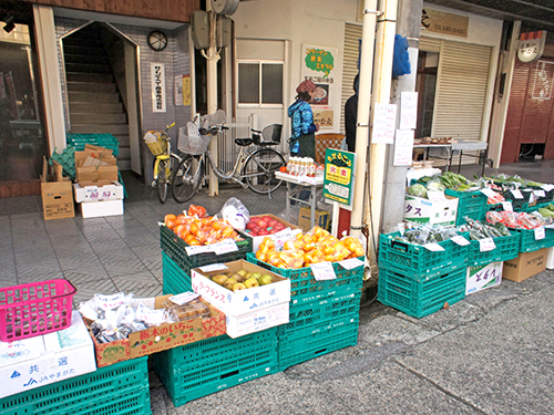 野菜や果物も