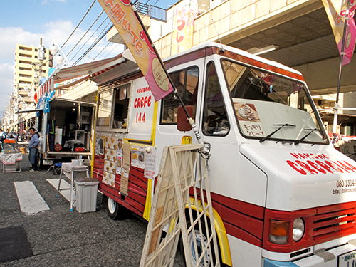 おいしい出店もいろいろ