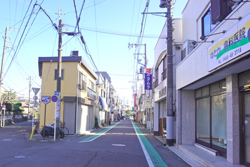 駅から歩いてまわれます